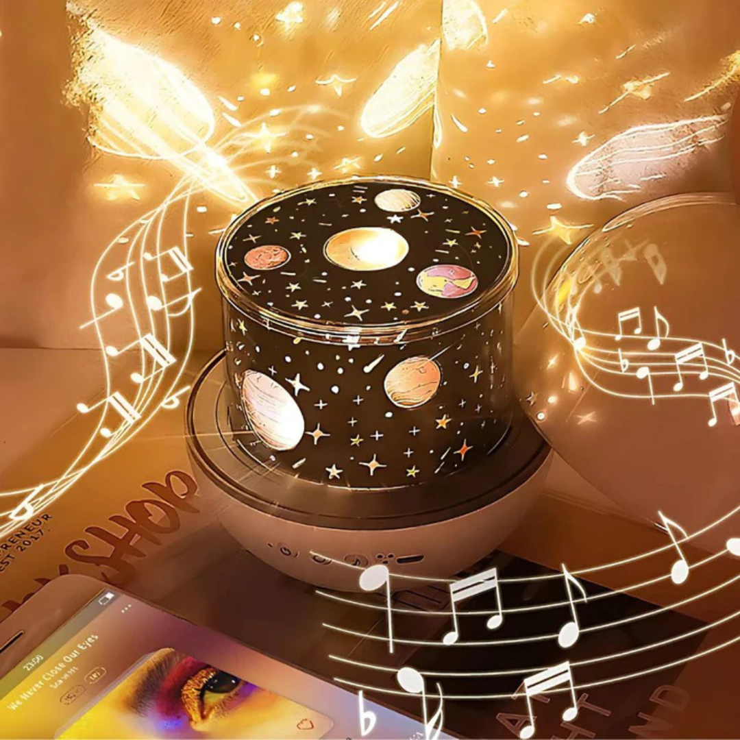 BowLift | Star Projector Night Lamp for Children's Rooms