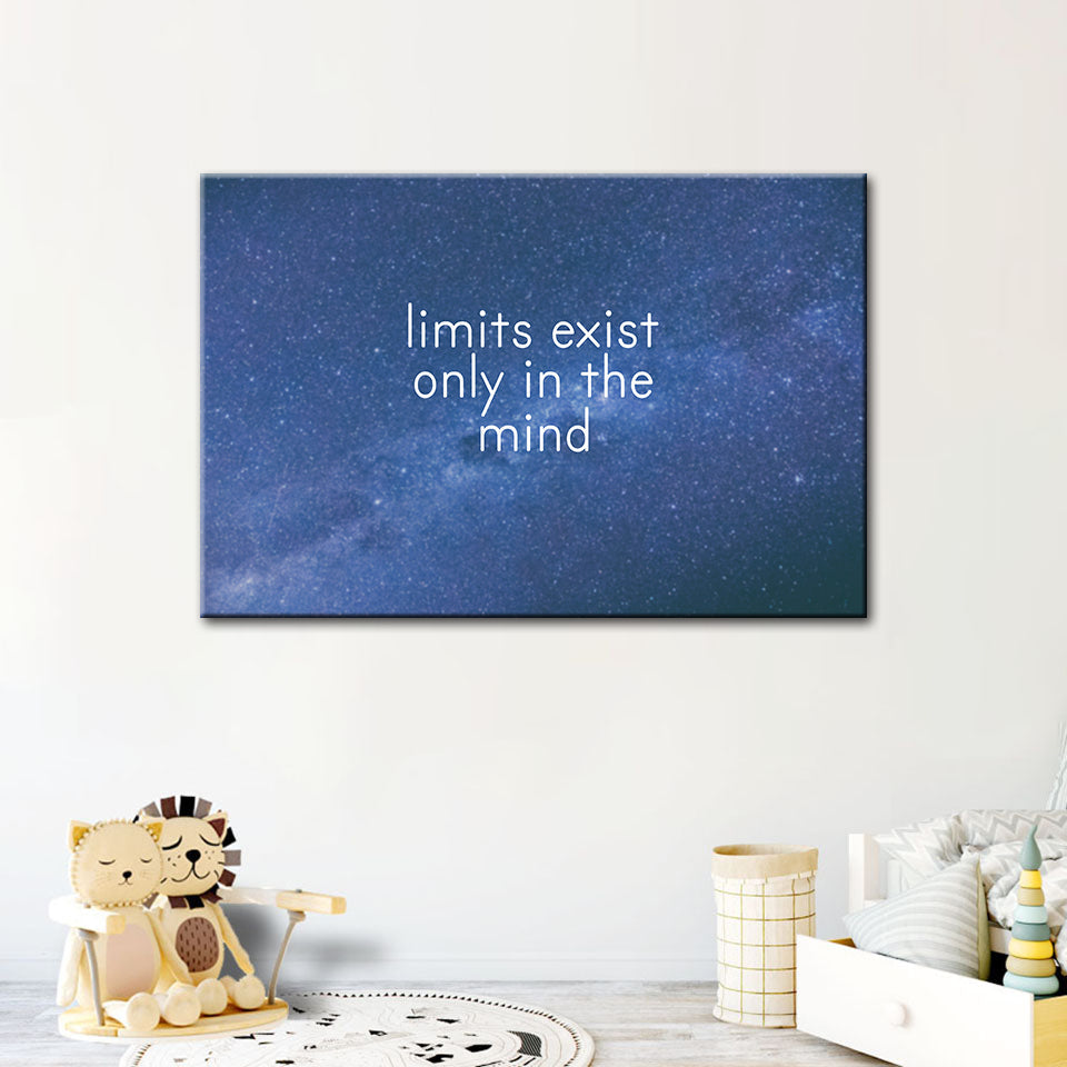 Galaxy Motivation - Canvas Wall Art Painting | Bowlift
