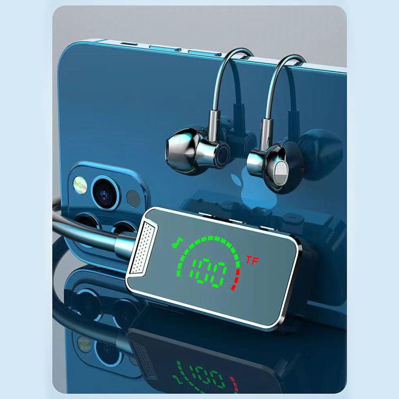 BowLift | Neckband Digital Display Bluetooth Headset