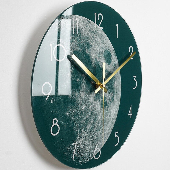 BowLift | Elegant GlassArt Wall Clock – Artistic Time Measurement & Design
