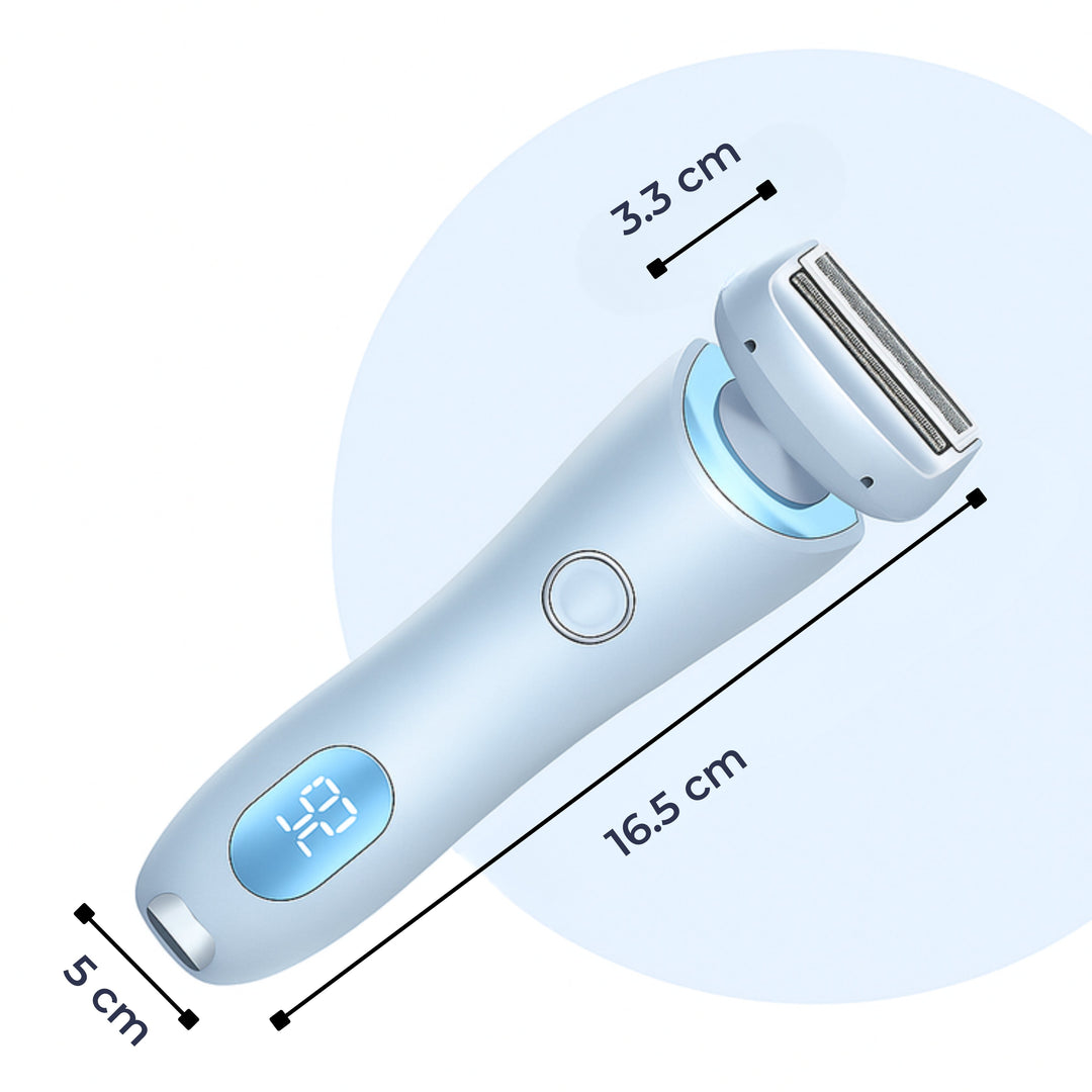Irritation-free Gentle Shave – Waterproof Wet & Dry – Precision Head – Women with Sensitive Skin Bowlift