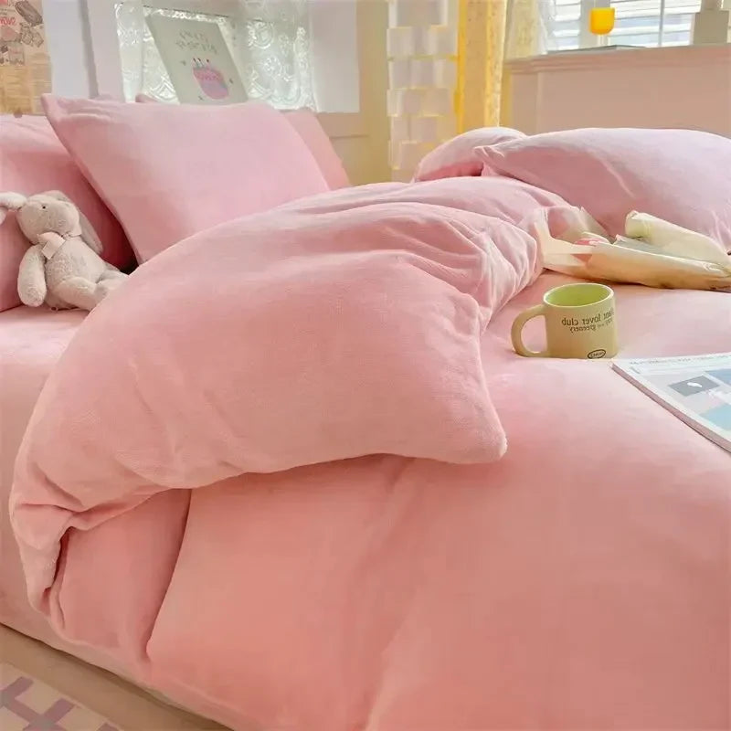 BowLift | Verdict Flannel Fleece Duvet Cover - CozyCover