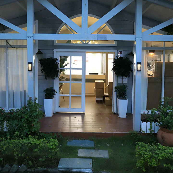 SolarGlow – Outdoor Waterproof Solar Wall Light