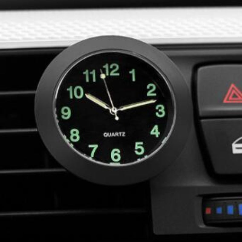 AutoTime Mini Analog Watch – Self-Adhesive and Stylish Design for Car Interior Bowlift