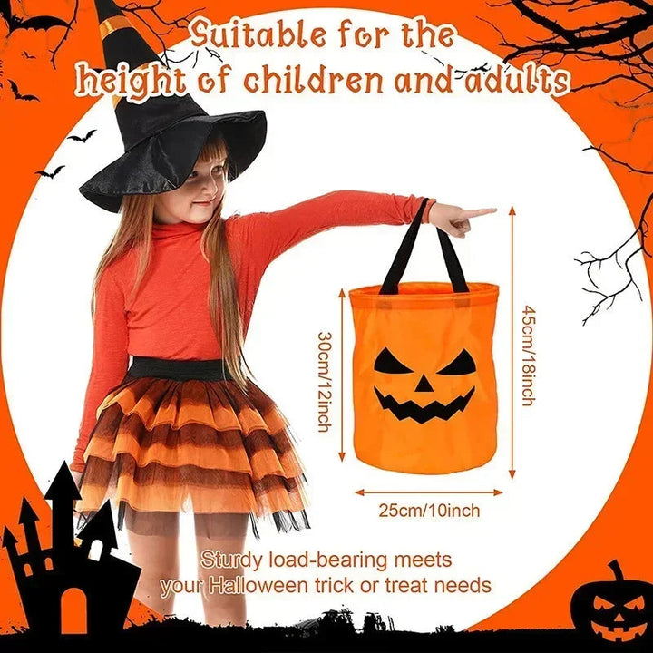 BowLift | Halloween Treat Bag LED Pumpkin Candy Bucket