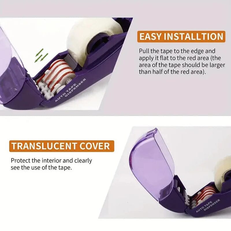 Automatic Tape Dispenser, All-inclusive Handheld Tape Cutter | Bowlift