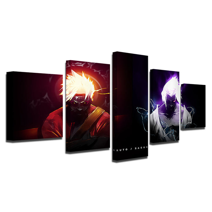 Two Powers 5 Piece - Canvas Wall Art Painting | Bowlift