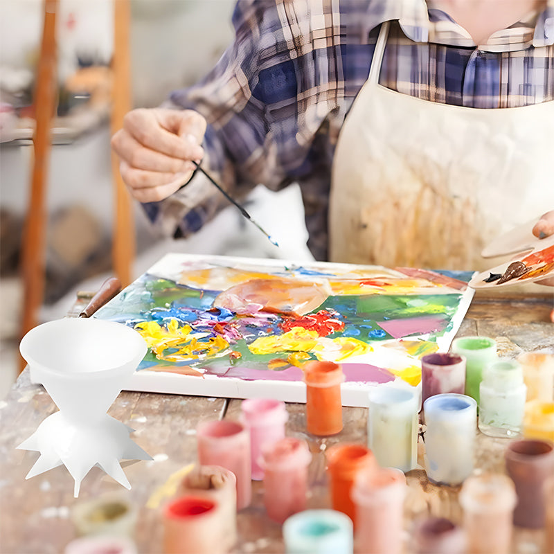 BowLift | Pouring Colors Flower Split Art Cup