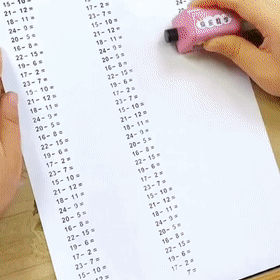 BowLift | Reusable Calculation Roller Teaching Aid