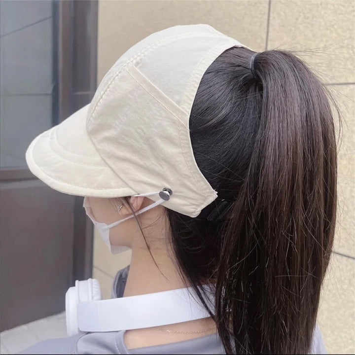 Outdoor UV Protection Hollow-Top Sun Hat | Bowlift