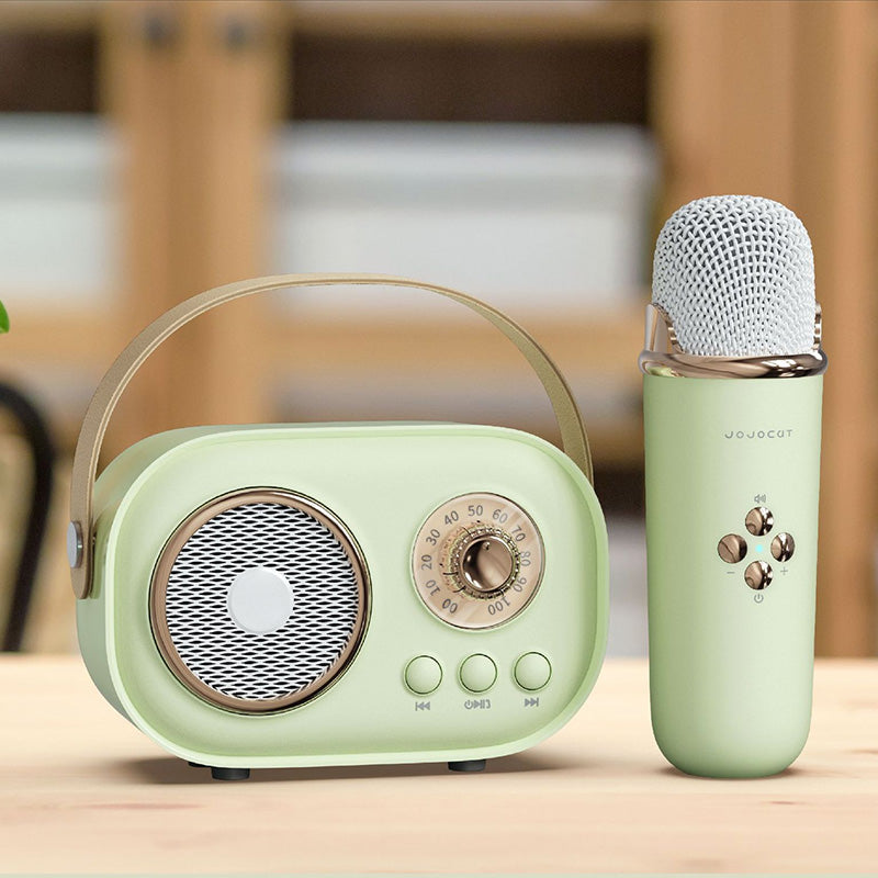 BowLift | Mini Karaoke Machine & Bluetooth Speaker With Wireless Microphone