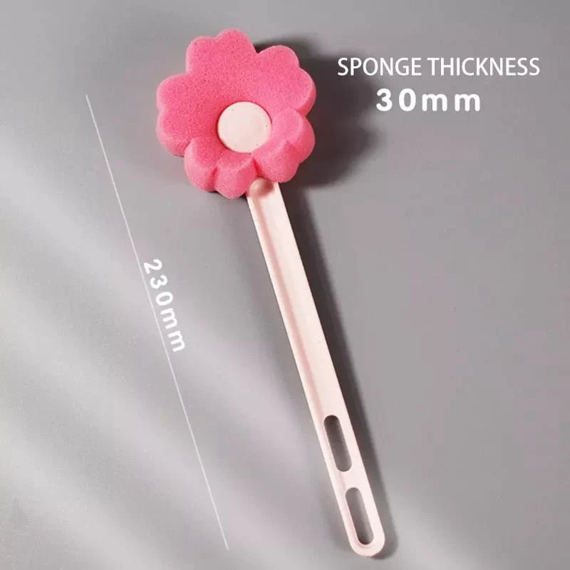 Flower Shape Bottle Cleaner Brush Bowlift