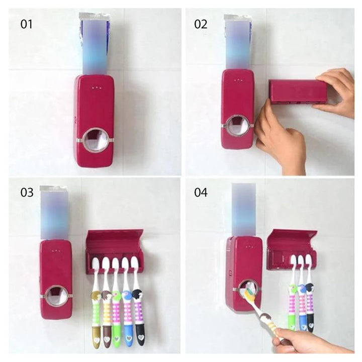 BowLift | Wall-mounted toothbrush station