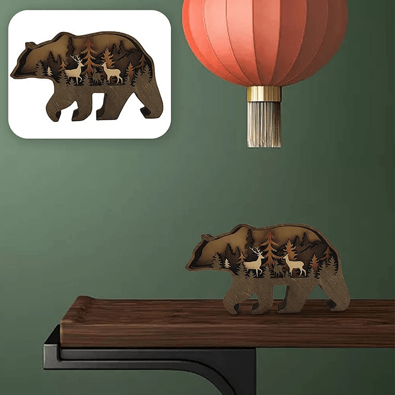 BowLift | 3D Creative Wood Animal Carving Craft Gift