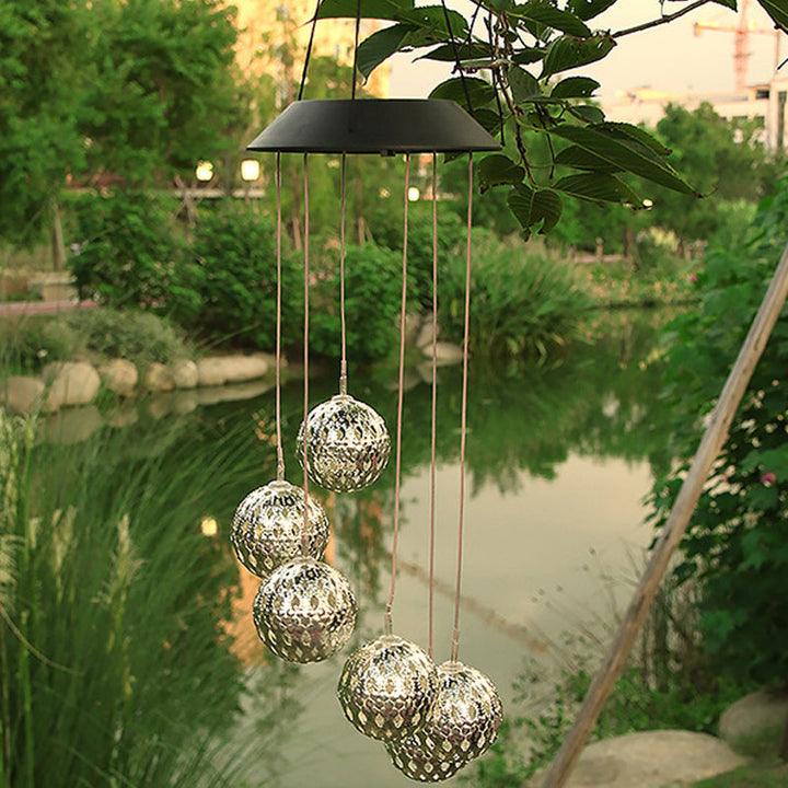 BowLift | Solar Wind Chime Outdoor Light