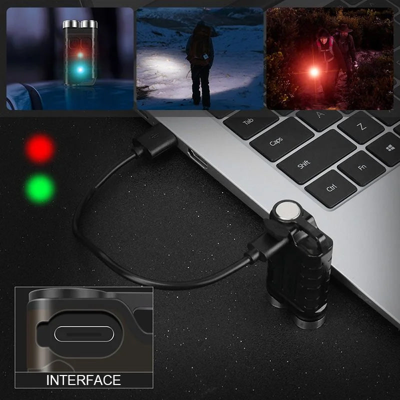 BowLift | Magnetic Mini Keychain Flashlight