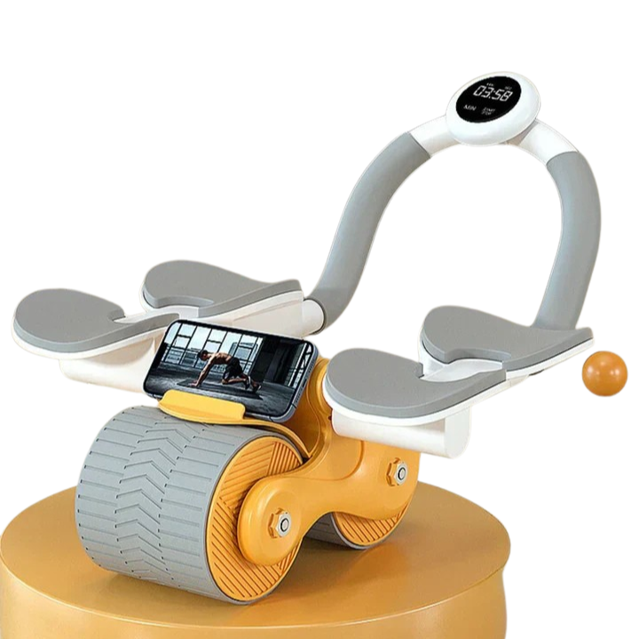 BowLift | Abdominal Muscle Training Device | Ergonomic, 360° Movement & Convenient Phone Holder for Total-Body Workouts at Home