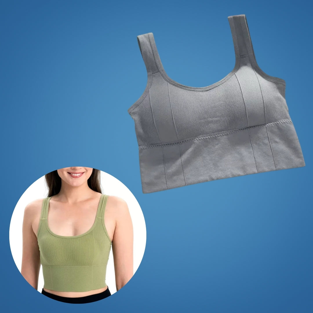 Cooling Quick-Dry Fabric – Medium Support Fit – Gym & Yoga Workout Bowlift