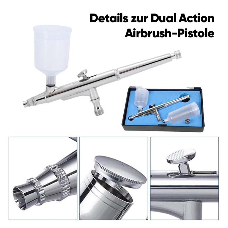 Pneumatic acrylic paint spray device for artists | Bowlift