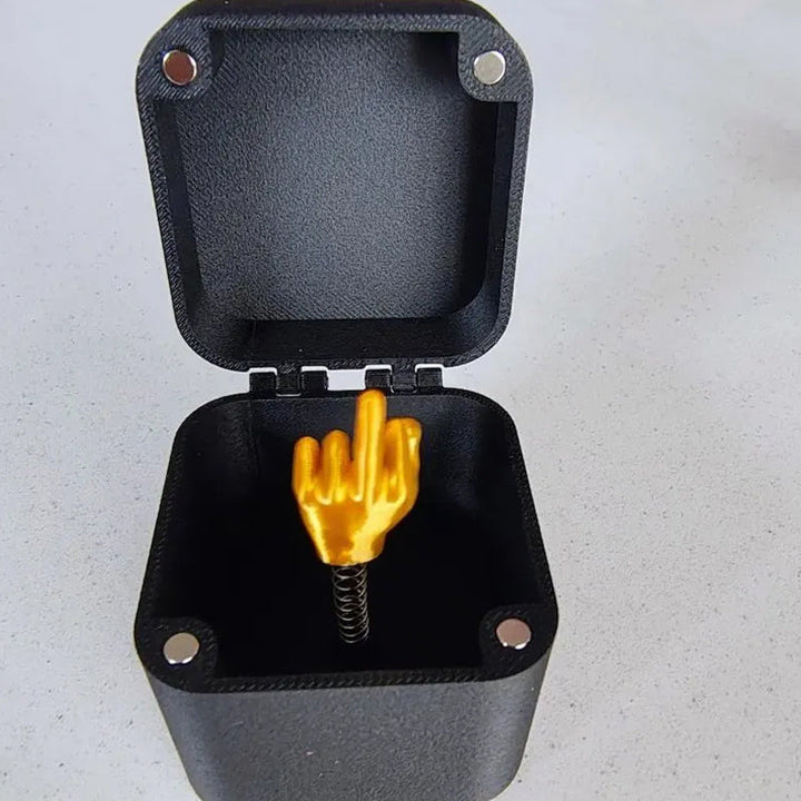 BowLift | Middle finger in a box