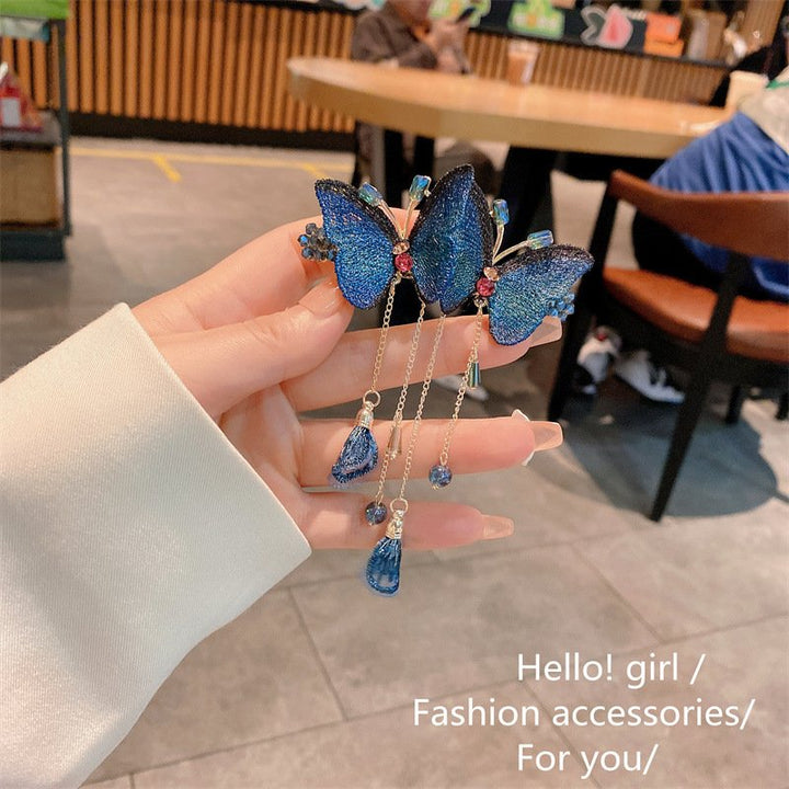 BowLift | Dreamy butterfly hair clip with fringes
