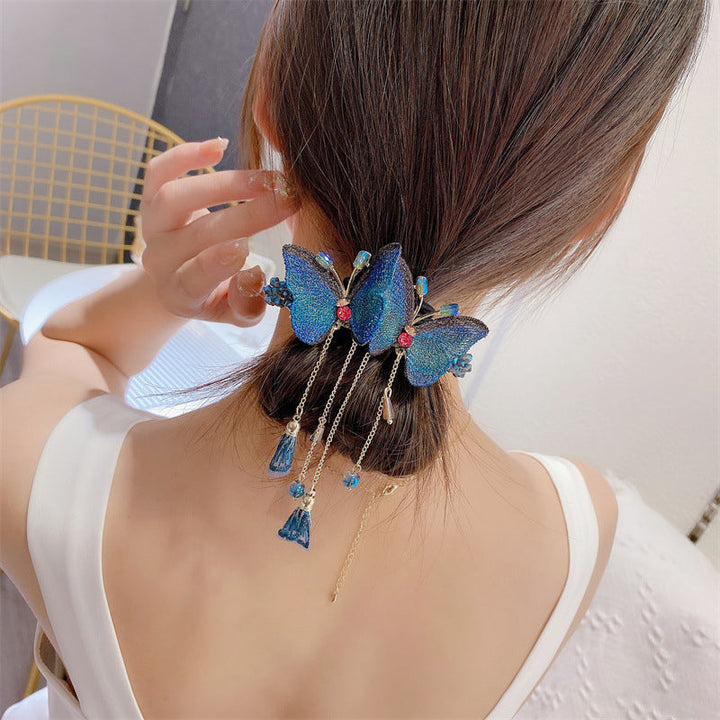 BowLift | Dreamy butterfly hair clip with fringes