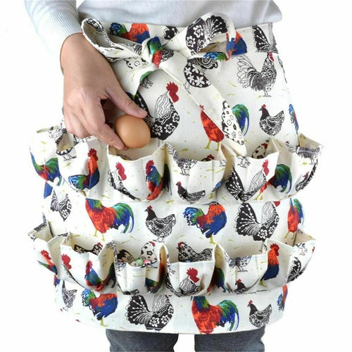 Multi-Pocket Eggs Harvest Working Aprons | Bowlift