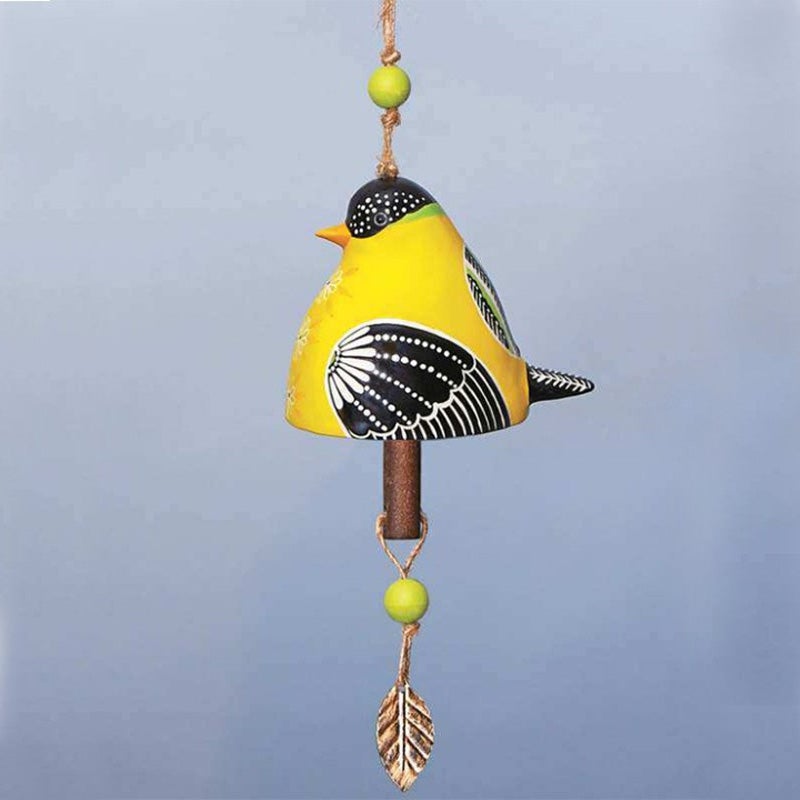 Ceramic Bird Wind Chime Song Bell Garden Yard Home Decoration | Bowlift
