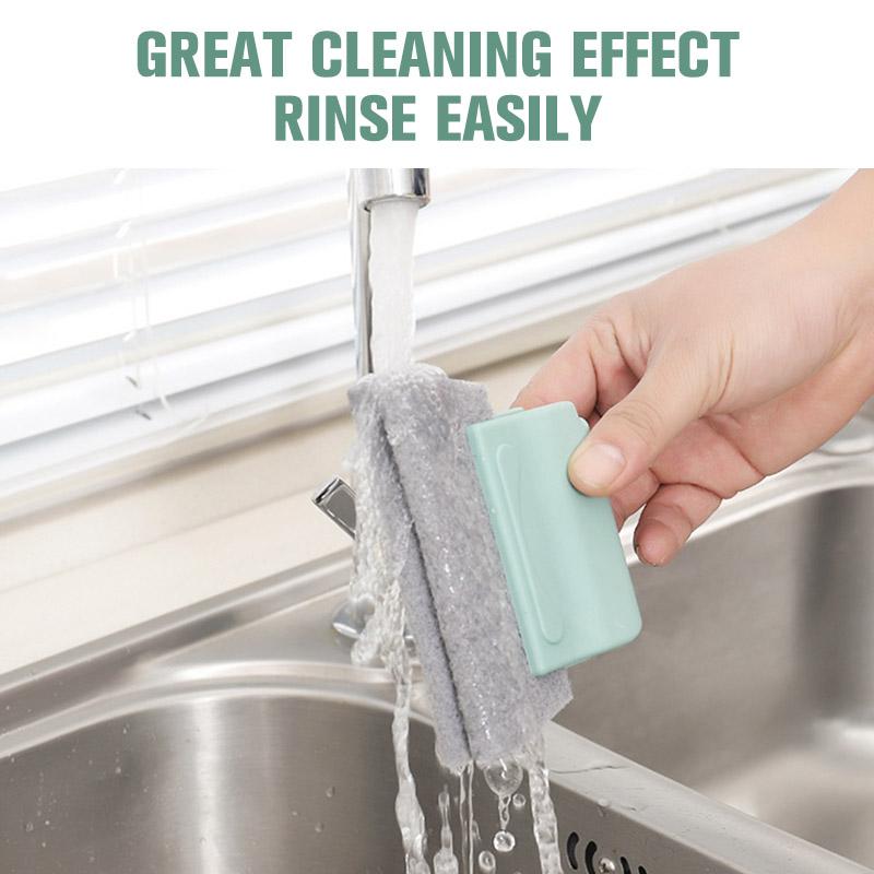 BowLift | Magical Door Window Groove Cleaning Brushes, 3 Pieces