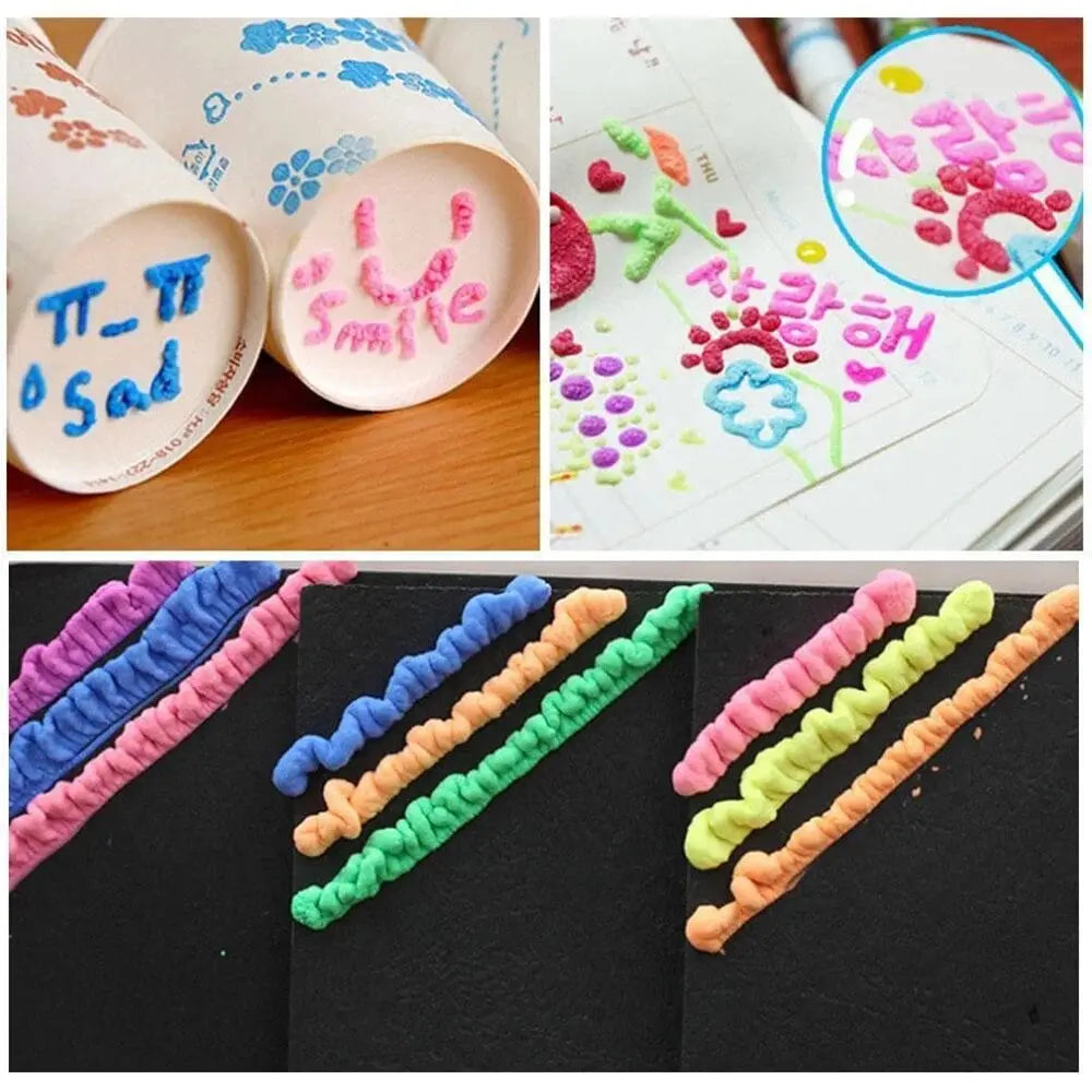 BowLift | 6+6 | Magical 3D Puffy Pens