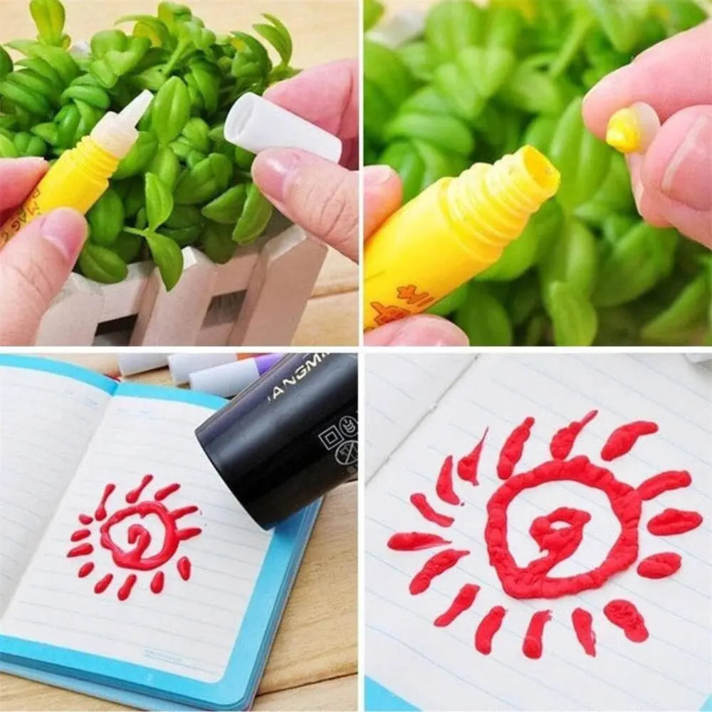 BowLift | 6+6 | Magical 3D Puffy Pens