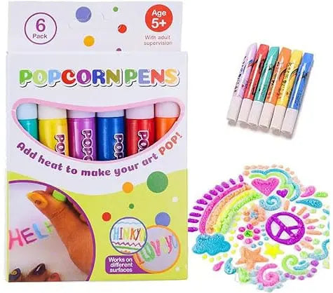 BowLift | 6+6 | Magical 3D Puffy Pens