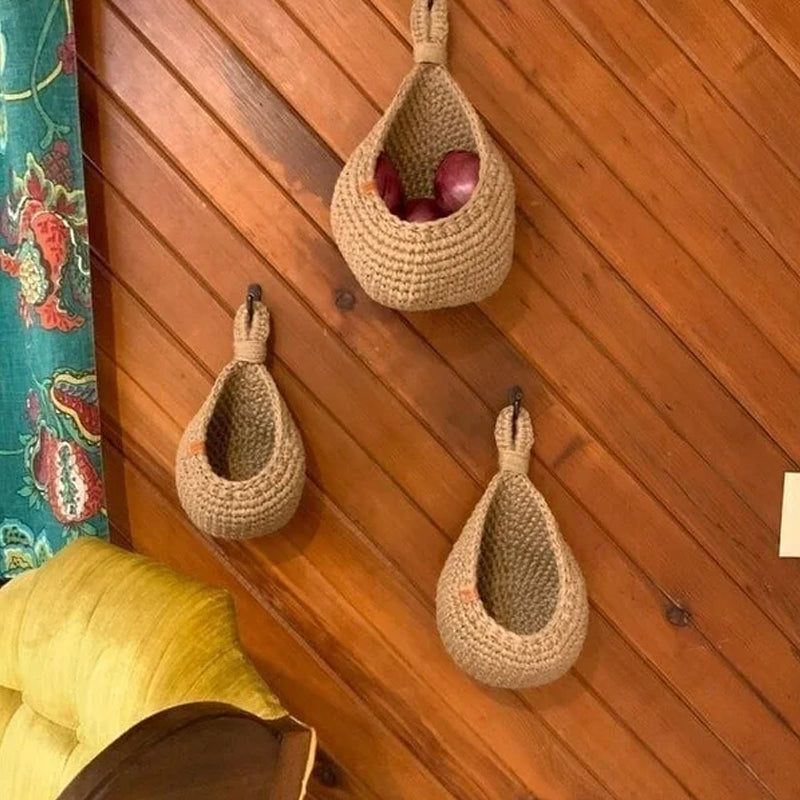 Wall Mounted Vegetable Fruit Basket | Bowlift