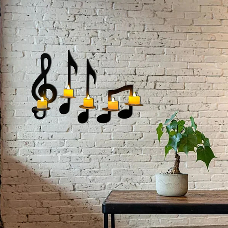BowLift | Candle holder with music notes
