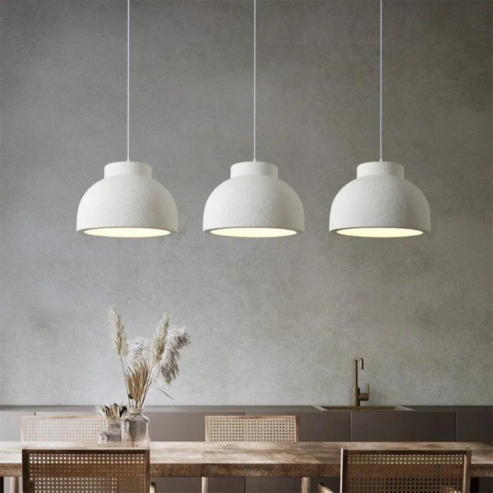 BowLift | Minimalist Scandinavian Pendant Light made of Polystyrene