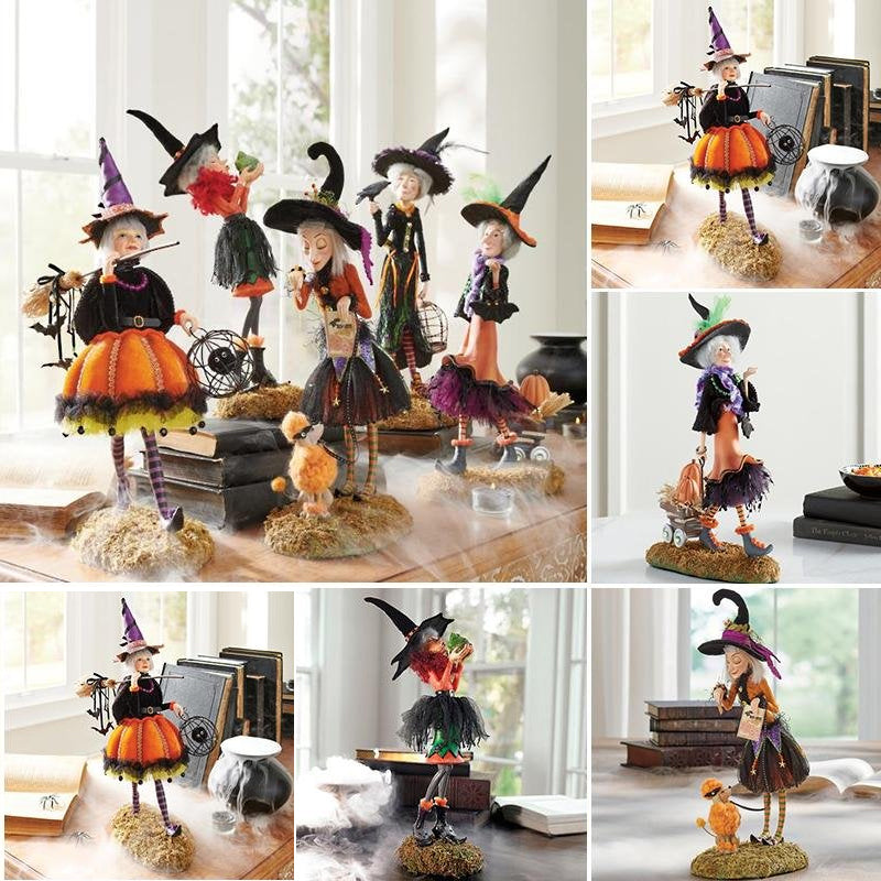 Halloween Witch Resin Ornament | Bowlift