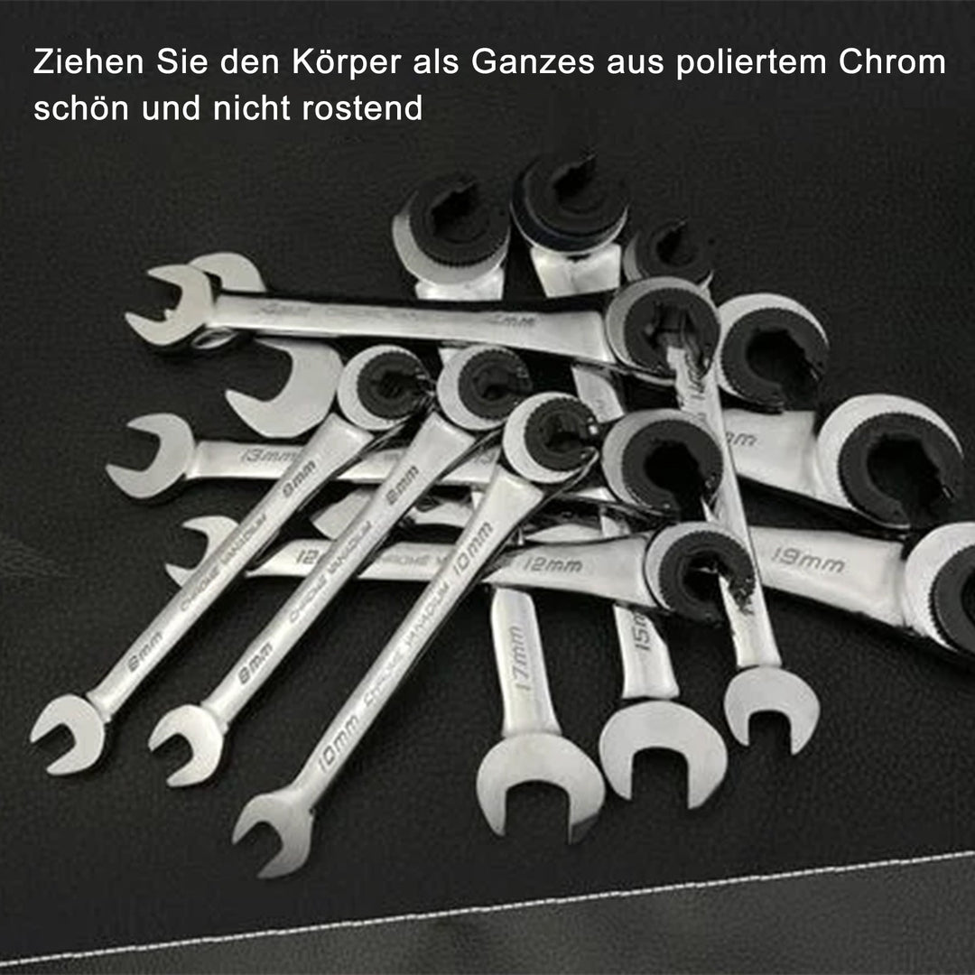 Ratcheting wrench | Bowlift