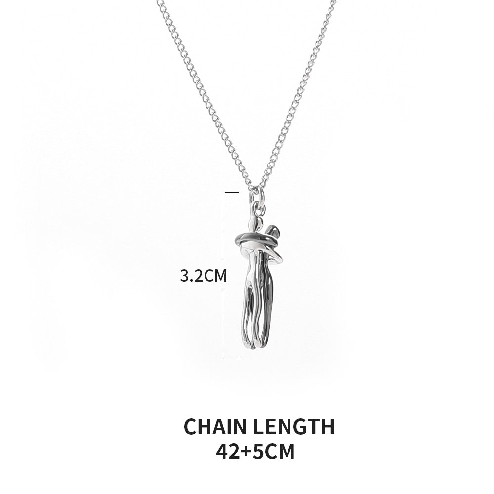 Luxury Pendant Necklace for Couples | Timeless Love and Style Bowlift