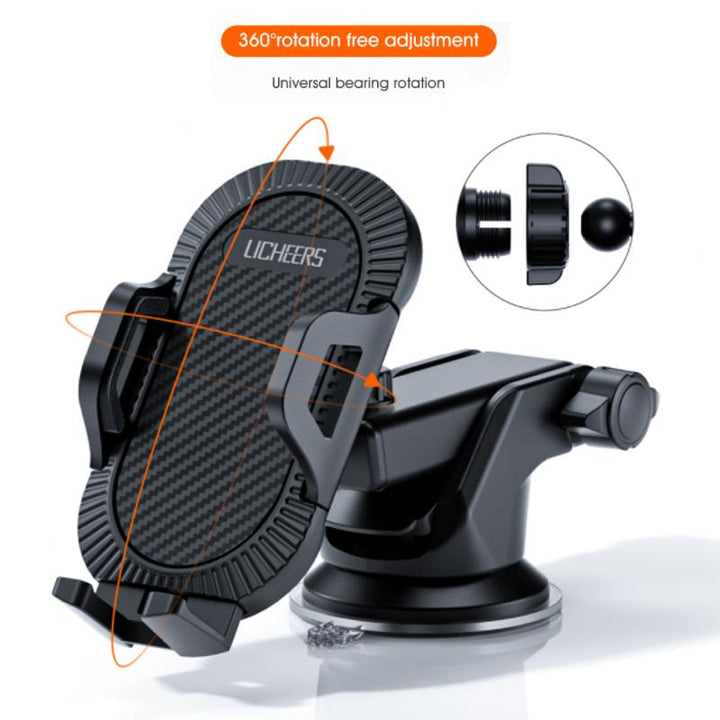 BowLift | LICHEERS Sucker Car Phone Holder