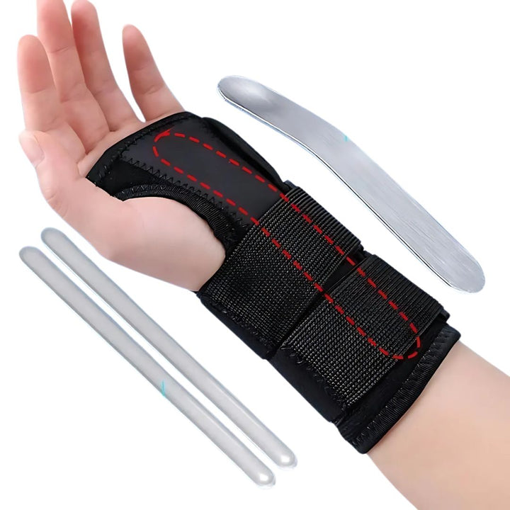 WristGuard Secure Wrist Bandage | Injury Recovery - Carpal Tunnel - Arthritis - Sports - Daily Support Bowlift