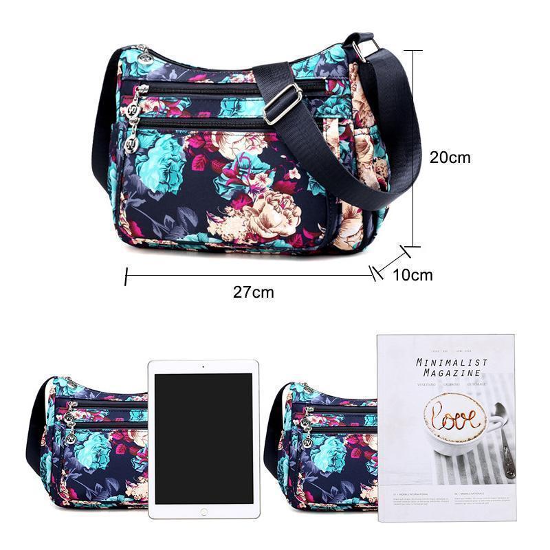 BowLift | Floral Large Capacity Shoulder Bag