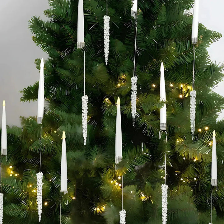 BowLift | Christmas Tree Lights with Flickering LED Candles