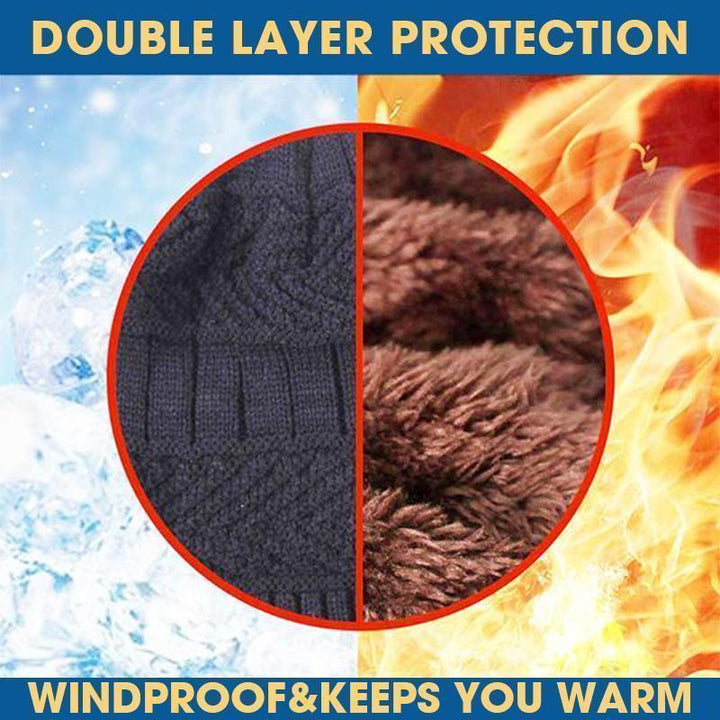 BowLift | Warm hat with scarf