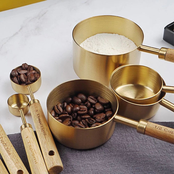 BowLift | Golden Measuring Spoon Set
