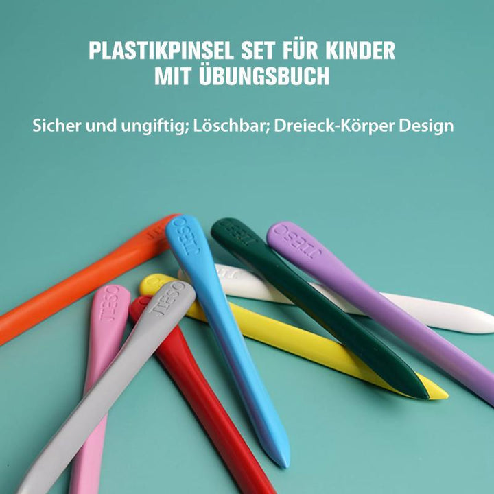 BowLift | Children's Day gifts plastic brush set for children with practice book