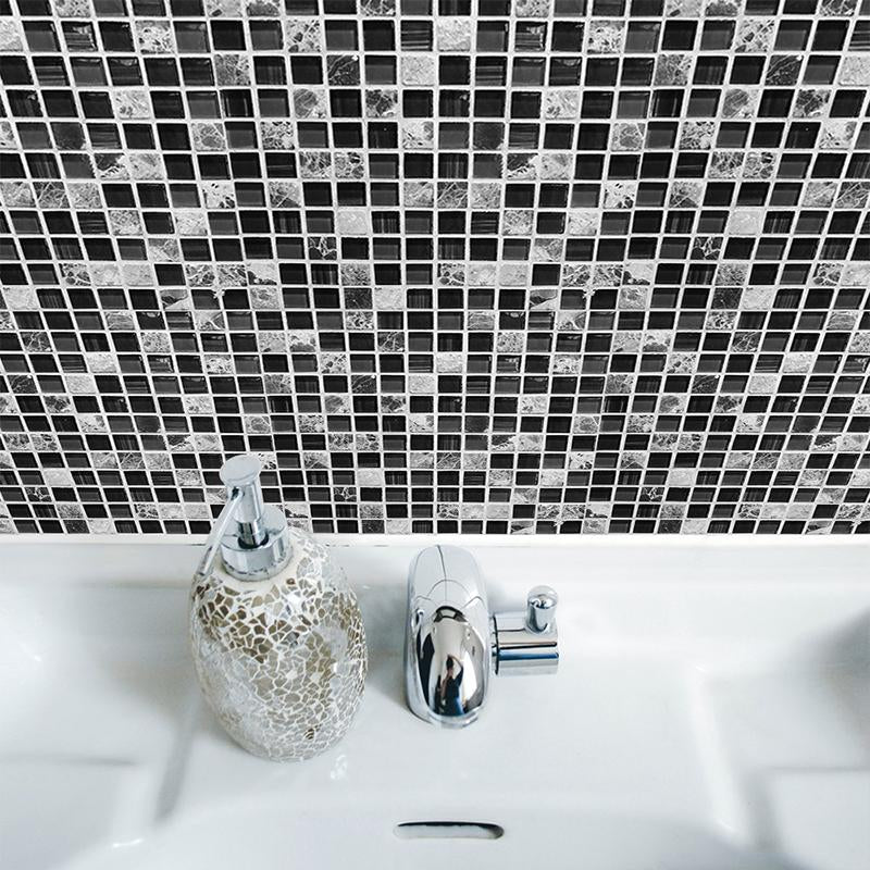 BowLift | Black Mosaic Creative Tile Stickers