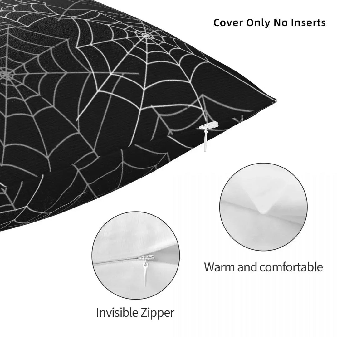 BowLift | Black and White Halloween Pillow Cases