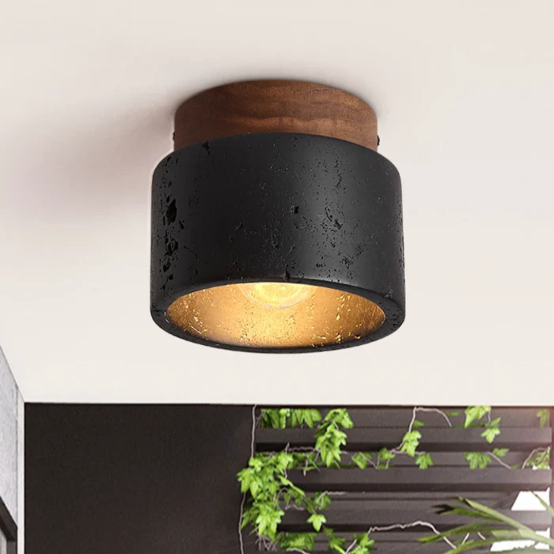 BowLift | Ceiling lamp with stone look