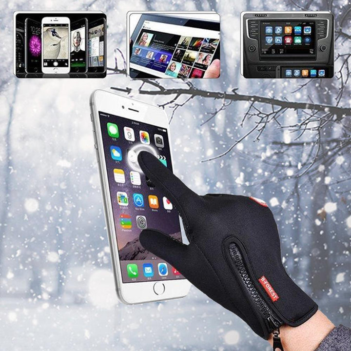 BowLift | Premium warm windproof waterproof touchscreen gloves unisex