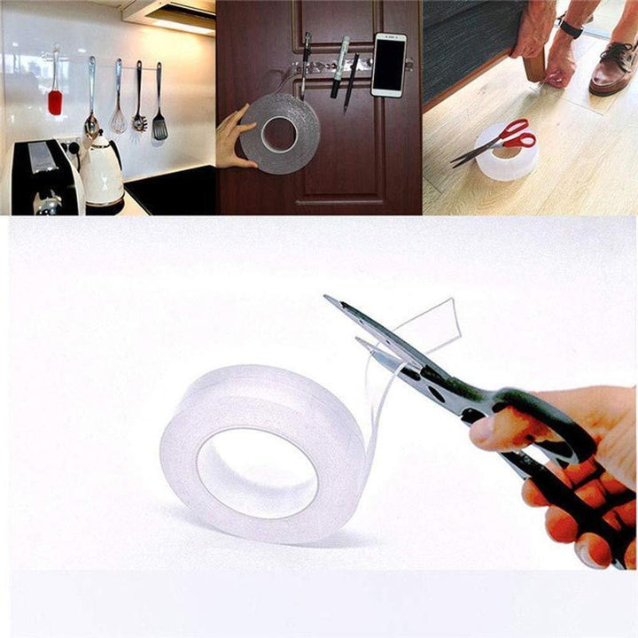 Non-adhesive and washable tape | Bowlift